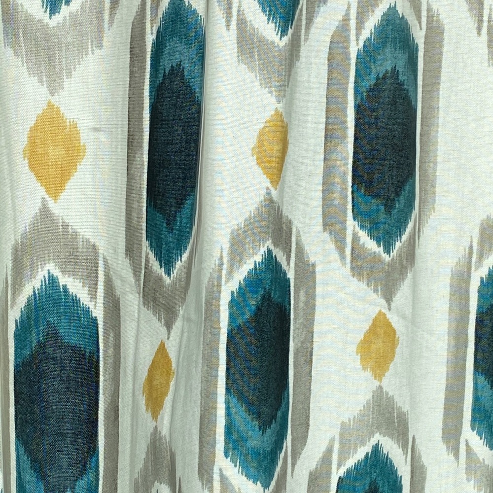 West Elm Ikat Curtains 4 Panel (48x84) Bundle